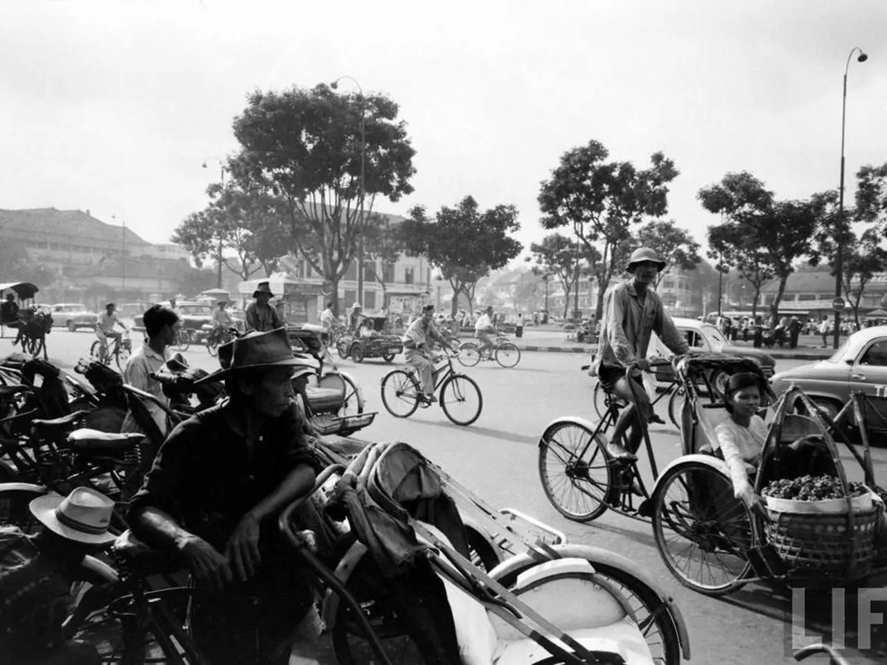 Left turns at intersections being prohibited enhances smooth traffic movement