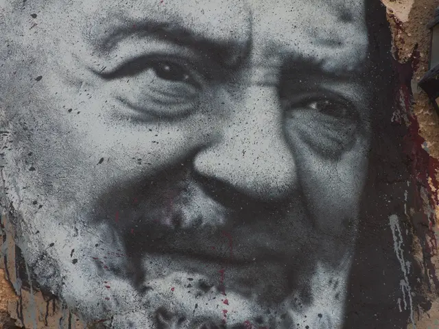 AI-Created Artwork of Charles: A humanoid robot successfully produced a visual representation of...