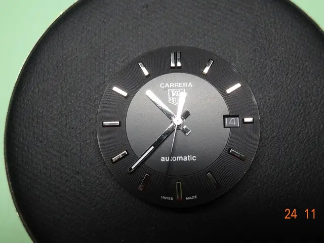 Unclear device function: the role of the third key labeled as "let-down" on a clock