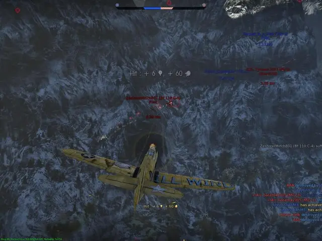 In this picture I can see a graphical image of an aeroplane and I can see text at the bottom right...