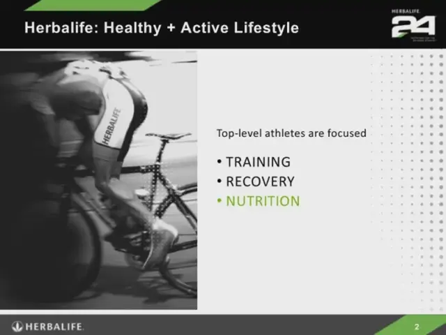 This is an advertisement. On the left side of the image we can see a person is riding a bicycle on...