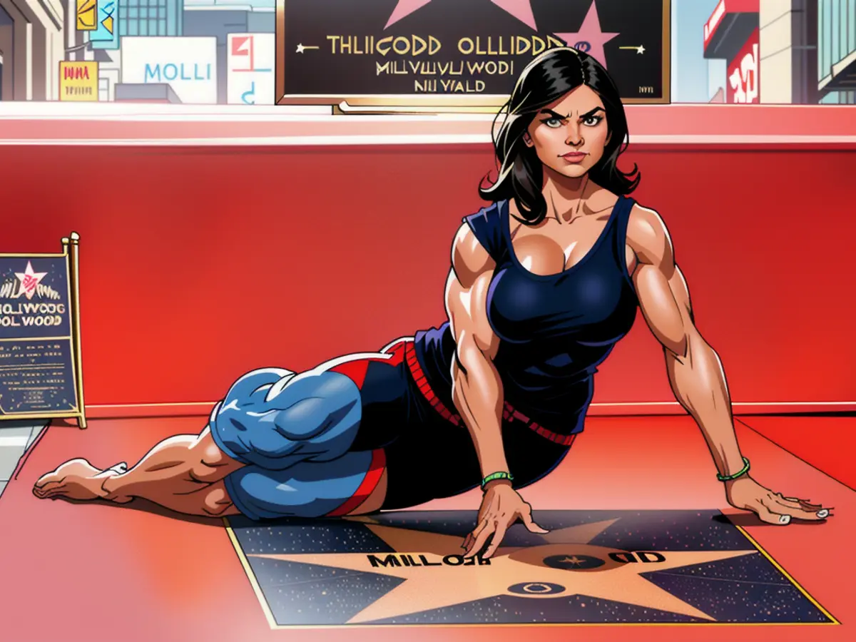 Actress Mindy Kaling Receives a Star on the Famed Hollywood Walk of Fame Actress Mindy Kaling Receives a coveted Star on the renowned Hollywood Walk of Fame.